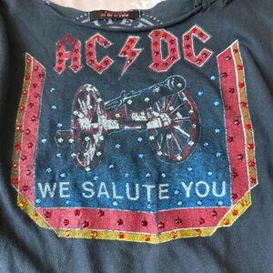 AC/DC Womens Graphic Tee - Black